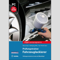 Prüfungstrainer Fahrzeuglackierer CD-Lernprogramm