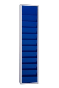 Planungstafel, Blau, 315 x 1.280 mm
