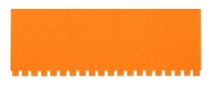 Bezeichnungsschilder für Einstecktafel, Orange