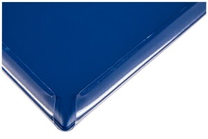 Auftragstasche "Edge" mit Schlüsselfach + Umbugverschweißung, Blau