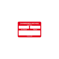 Kundendienst-Spezial-Etiketten, 250 Stück/Pack Zahnriemen-Wechsel