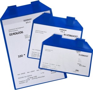 Magnetische Dokumentenhülle, 5 Stück/Pack DIN A6
