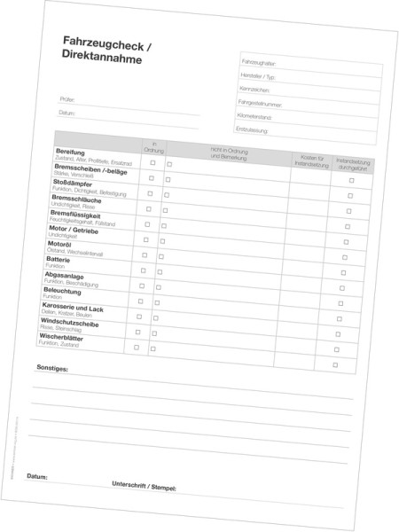 Kfz-Werkzeug: Checkliste für Betriebe