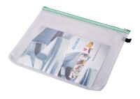 Reißverschluss-Sammelbeutel, B4, grün, 10 Stück/Pack
