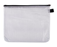Reißverschluss-Sammelbeutel, B5, schwarz, 10 Stück/Pack