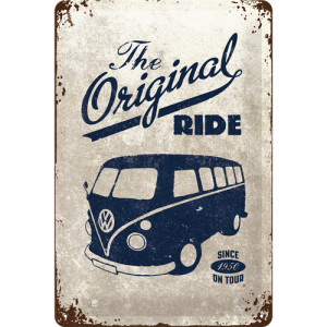 Blechschild VW Bulli - The Original Ride