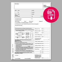 Automietvertrag inkl. Rechnungslegung (digitales Formular)