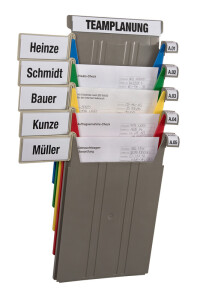 Ablagefach für Wandsortierer "Flat" rot