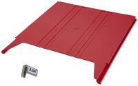 Ablagefach für Wandsortierer "Flat" rot