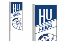 Fahnen für den Außenbereich "Hauptuntersuchung"