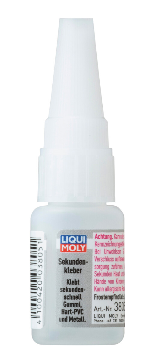Sekundenkleber, 10 g, Flasche Kunststoff