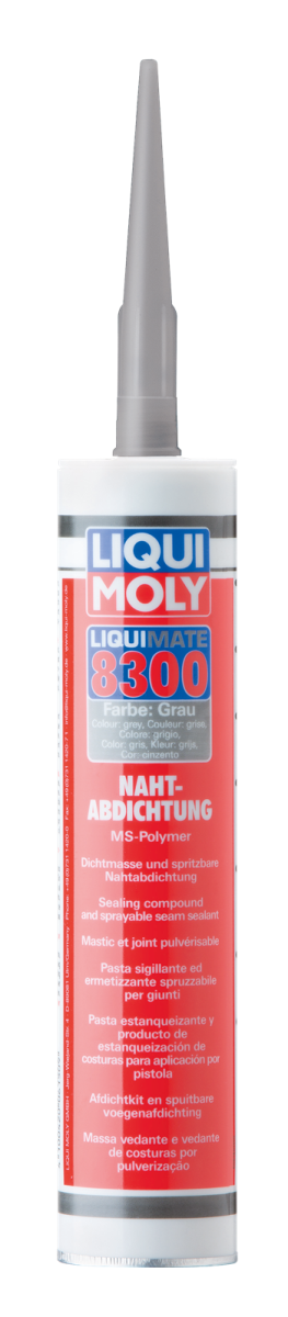 Liquimate 8300 Nahtabdichtung grau, 310 ml, Kartusche Kunsts