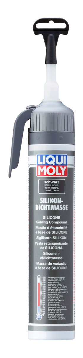 Silikondichtmasse schwarz, 200 ml, Dose Aerosol