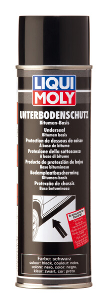 Unterbodenschutz Bitumen schwarz, 500 ml, Dose Aerosol