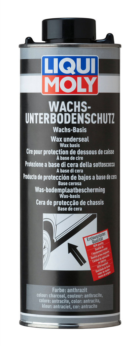 Wachsunterbodenschutz anthrazit/schwarz, 1 l, Dose Blech
