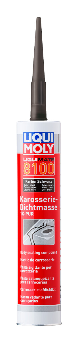 Liquimate 8100 1K-PUR schwarz, 300 ml, Kartusche Alu