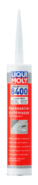 Liquimate 8400 Karosseriedichtmasse weiss, 310 ml, Kartusche Kunststoff