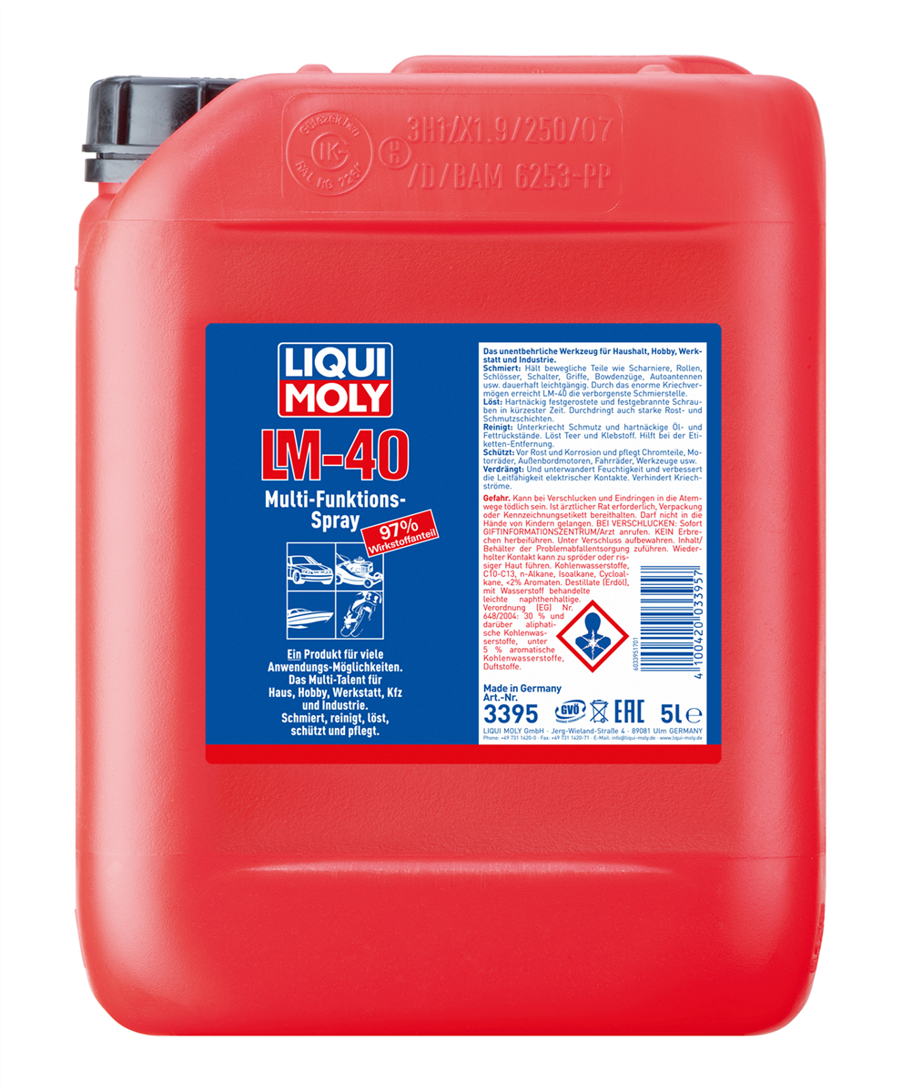 LM 40 Multifunktionsspray, 5 l, Kanister Kunststoff