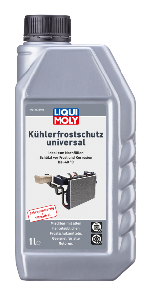 Kühlerfrostschutz universal, 1 l, Kanister Kunststoff