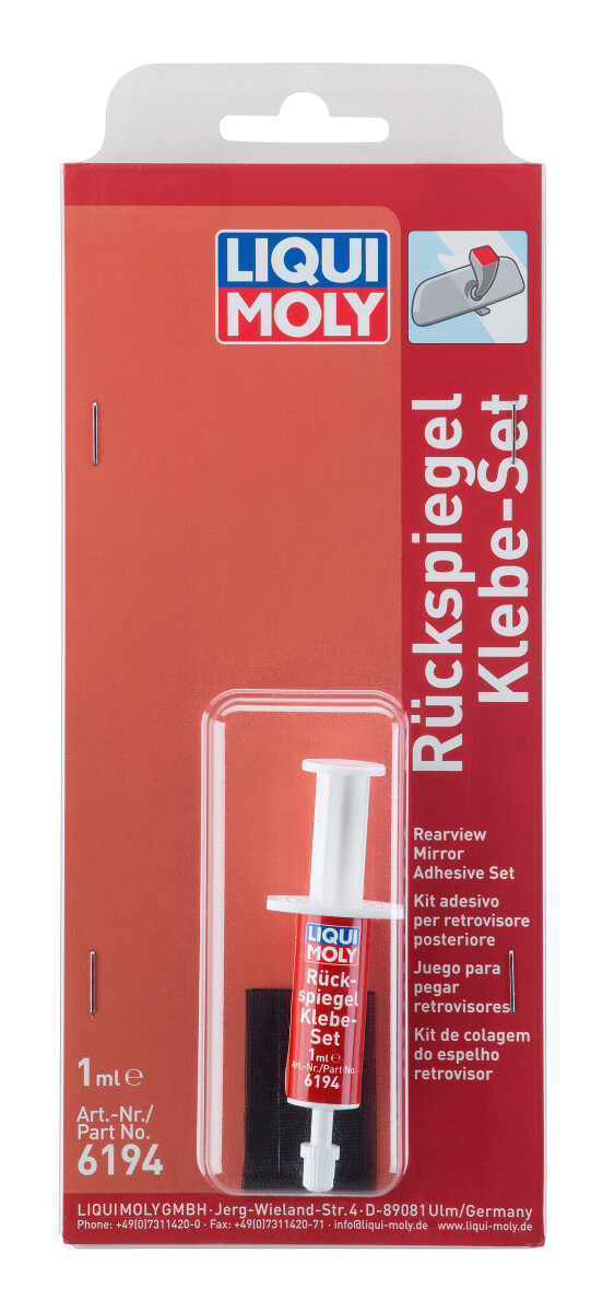 Rückspiegel-Klebe-Set, 1 ml, Blister