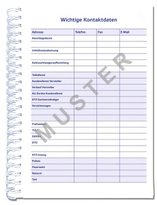 Werkstatt-Terminkalender 2026 einmalig