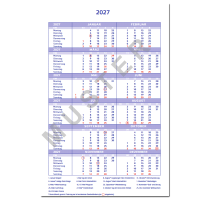 Werkstatt-Terminkalender 2027